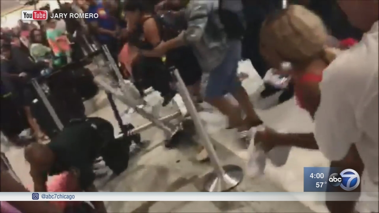 Spirit Airlines cancels flight, passenger brawl breaks out
