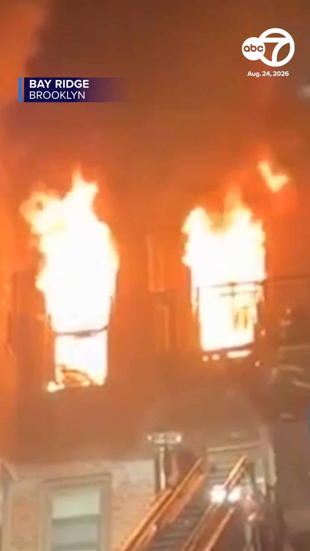 Fire tears through Brooklyn apartment hours after man found dead