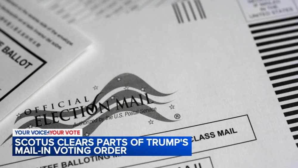 Supreme Court clears the way for Trump mail voting order in advance of midterms