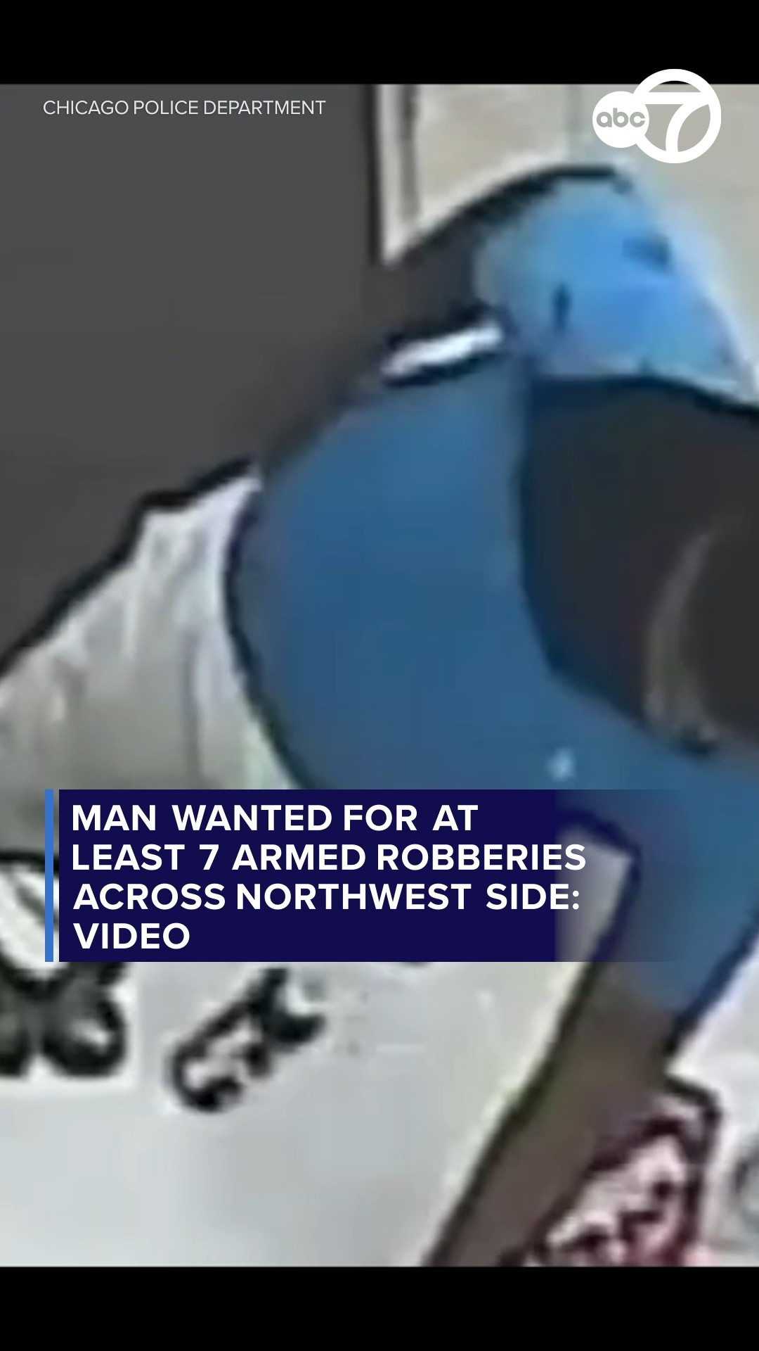 Man wanted for at least 7 armed robberies across NW Side: VIDEO
