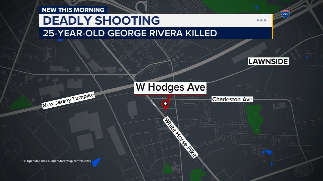 25-year-old man fatally shot in Lawnside, Camden County