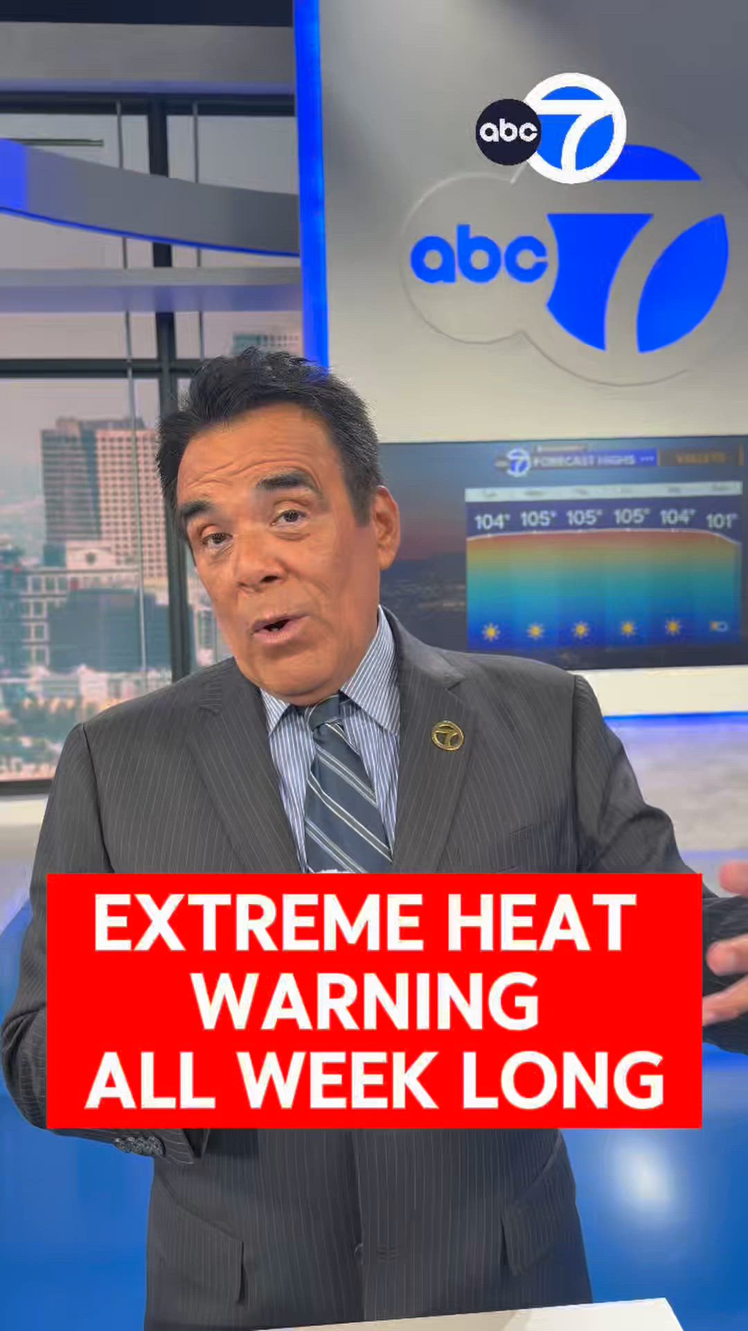 Extreme heat warning all week long