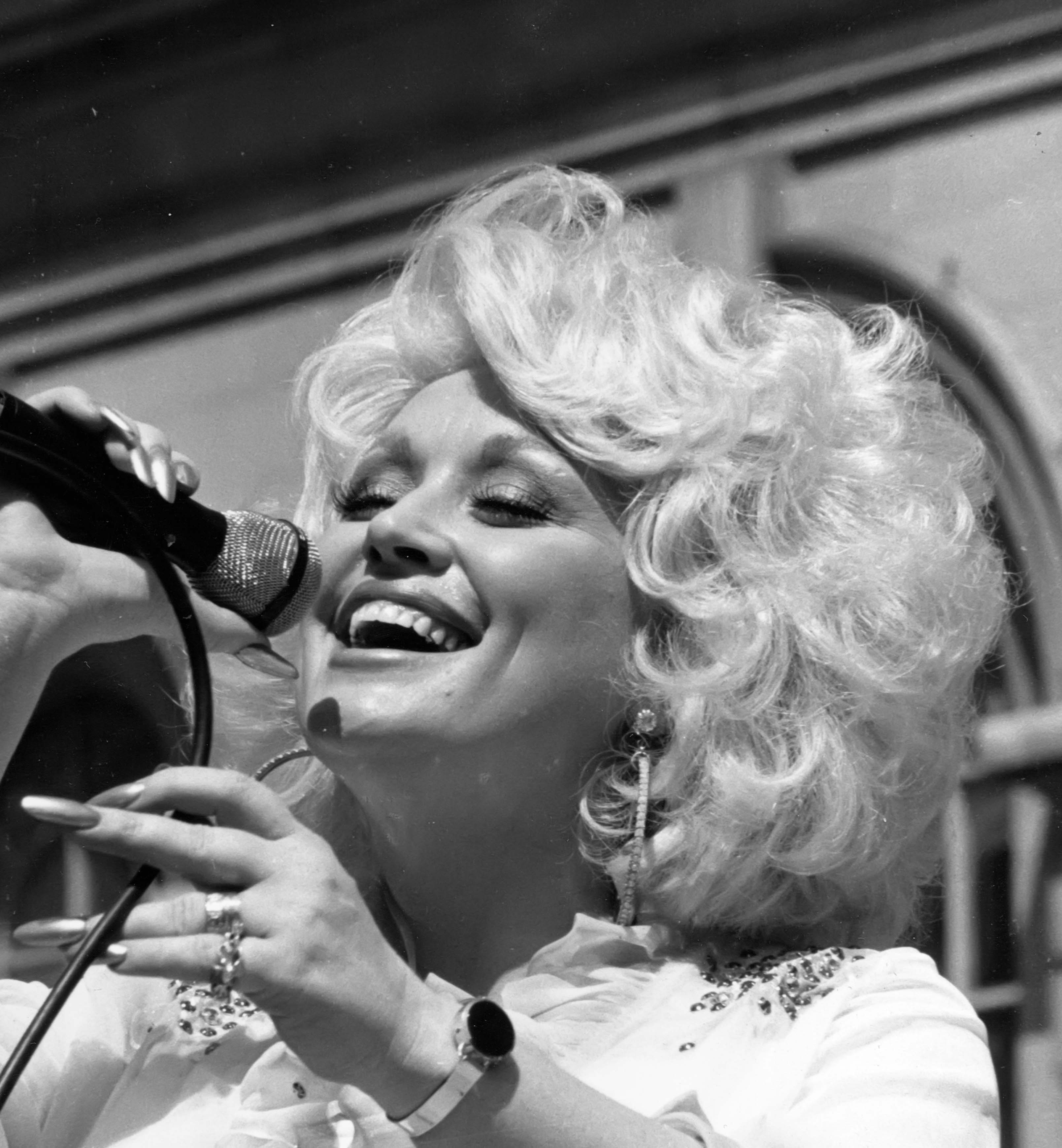 Dolly Parton circa 1979 in New York.