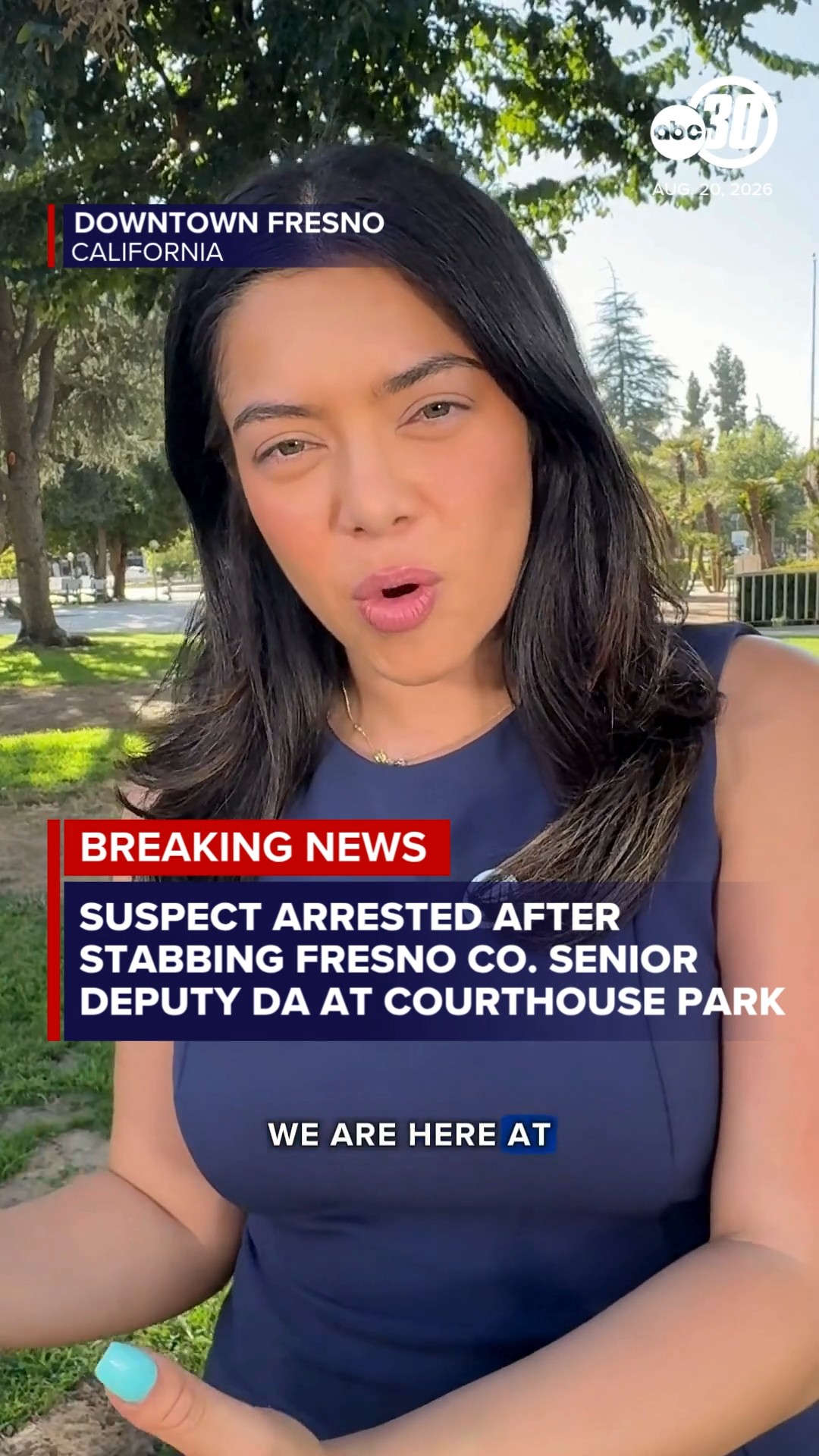 Suspect arrested after stabbing senior deputy DA in Downtown Fresno
