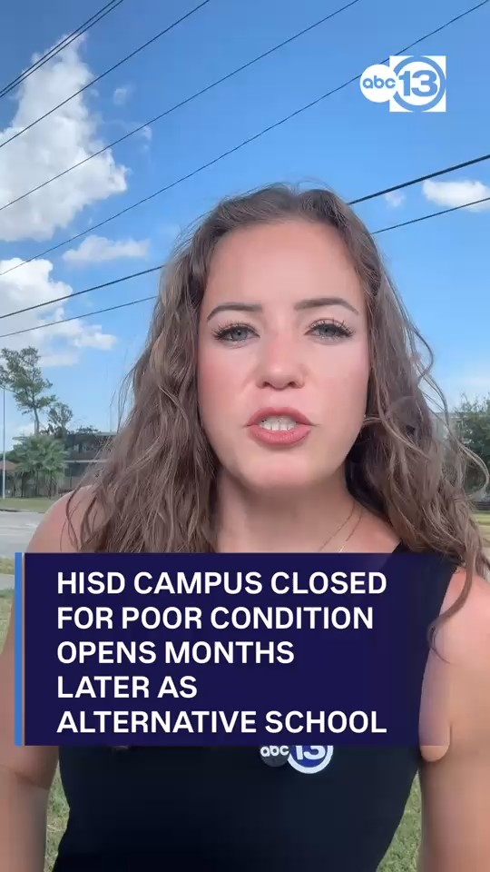 HISD campus closed for poor conditions reopens as alternative school