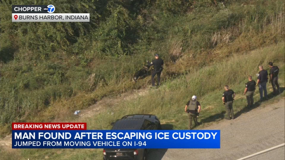 Man escapes ICE custody, hides in Ind. marsh for hours before capture