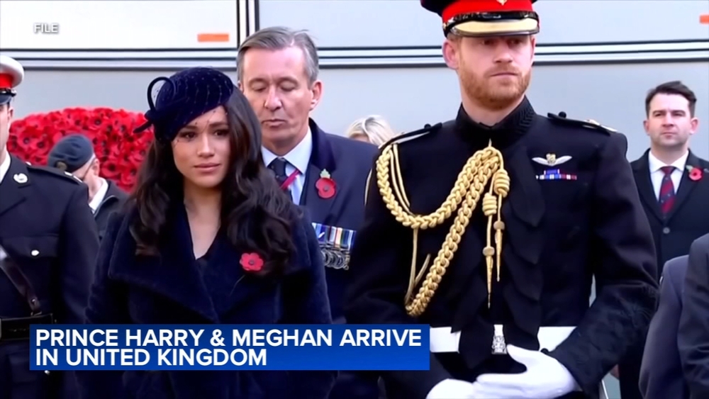 Prince Harry, Meghan Markle and kids arrive in UK for extended stay