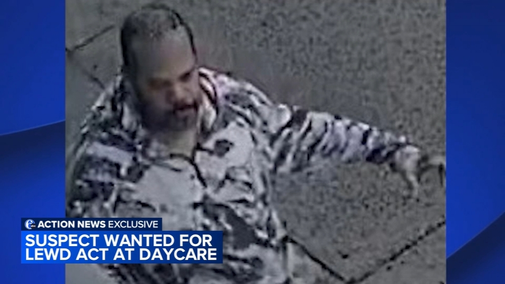 Man sought after alleged lewd act outside NE Philly daycare