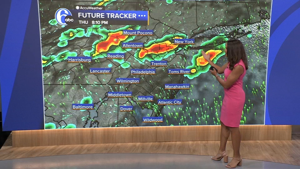 AccuWeather Alert: Scattered downpours and storms tomorrow
