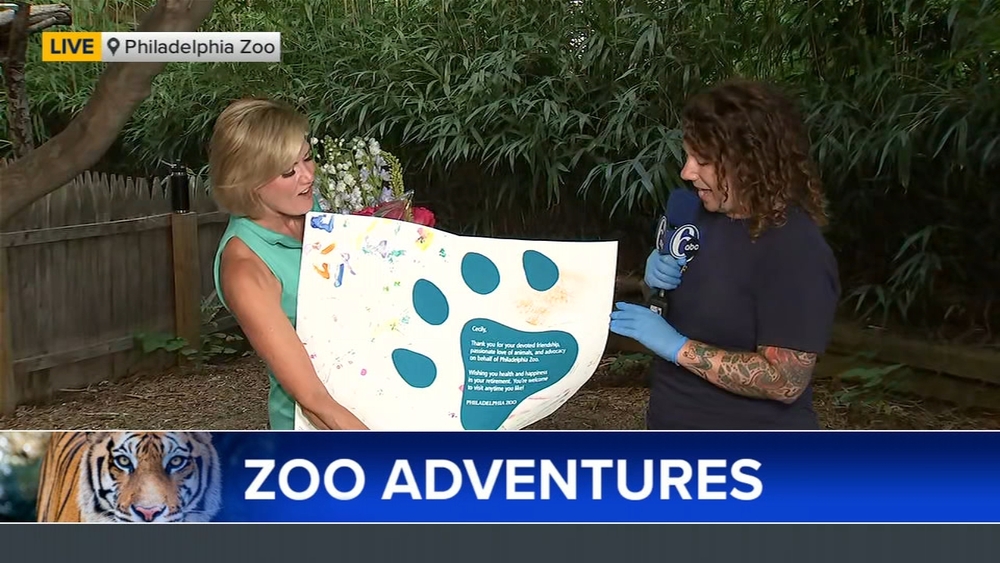 Cecily Tynan's last broadcast from the Philadelphia Zoo