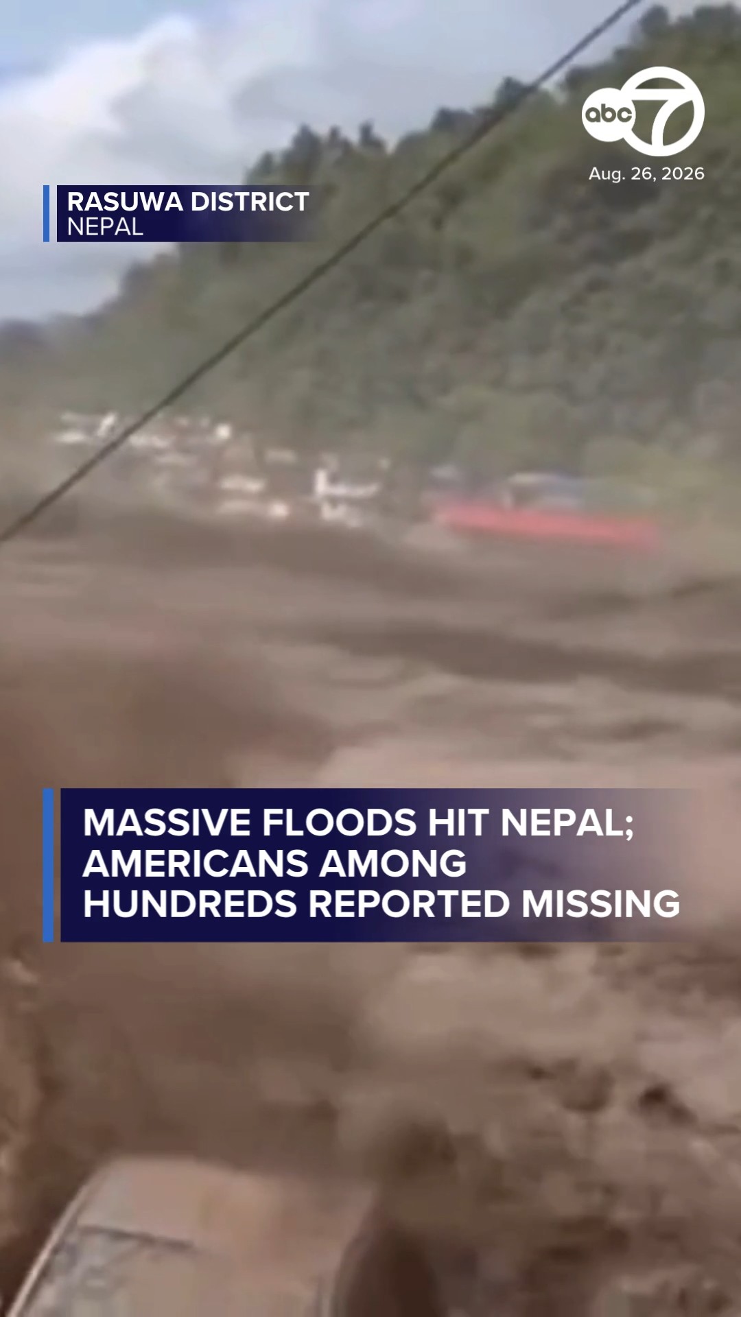 Massive floods hit Nepal; Americans among hundreds reported missing