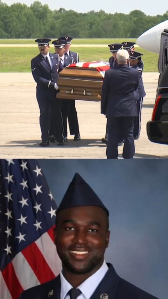 Fallen Airman gets hero homecoming in Fayetteville