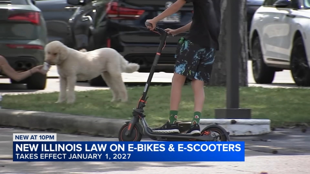 New Illinois law establishes rules for e-bikes, scooters