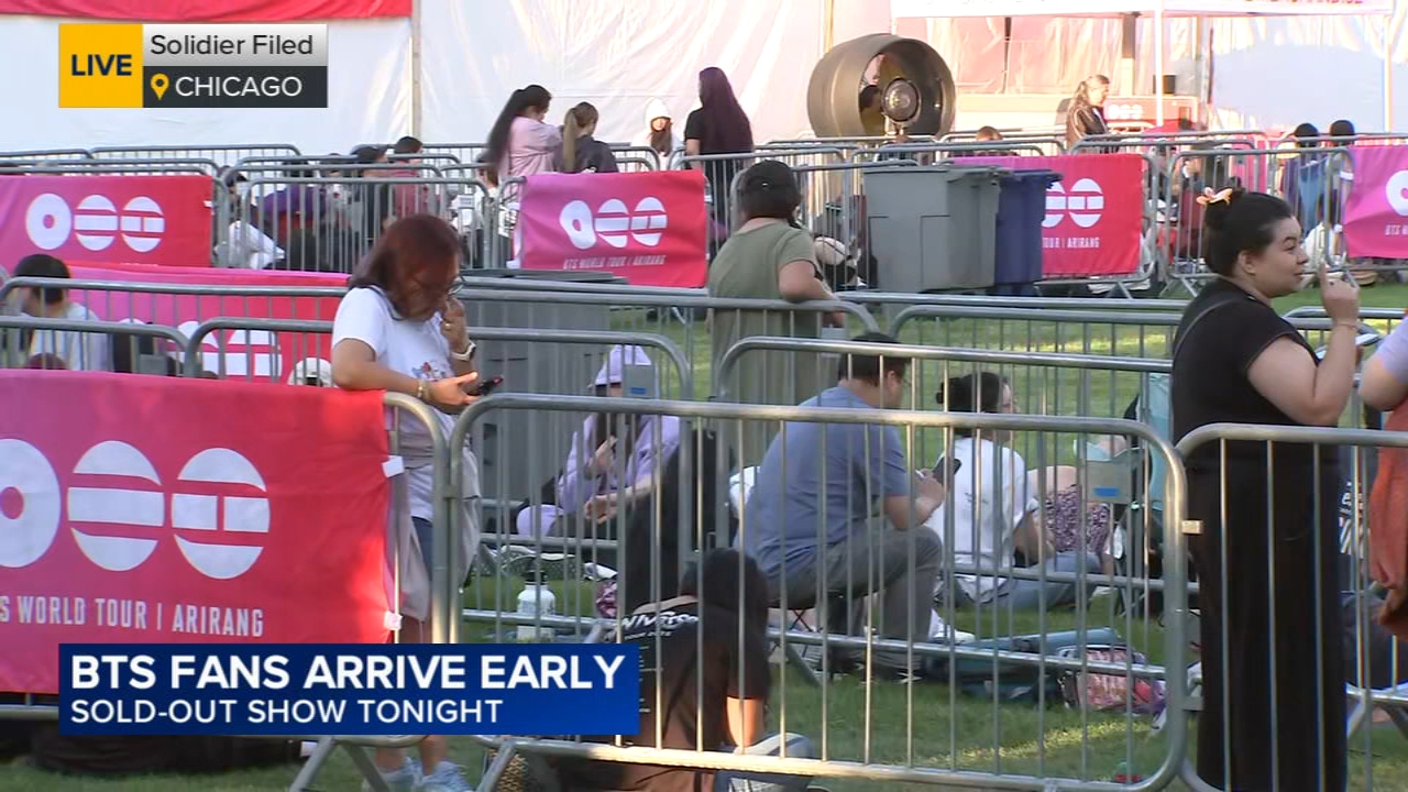 BTS World Tour at Chicago's Solider Field