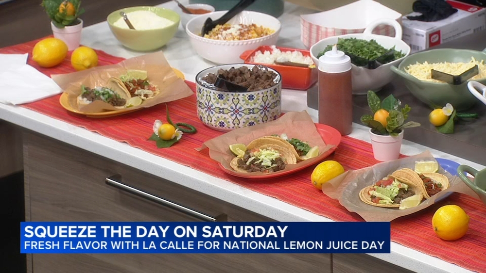 Fresh flavor with La Calle for National Lemon Juice Day