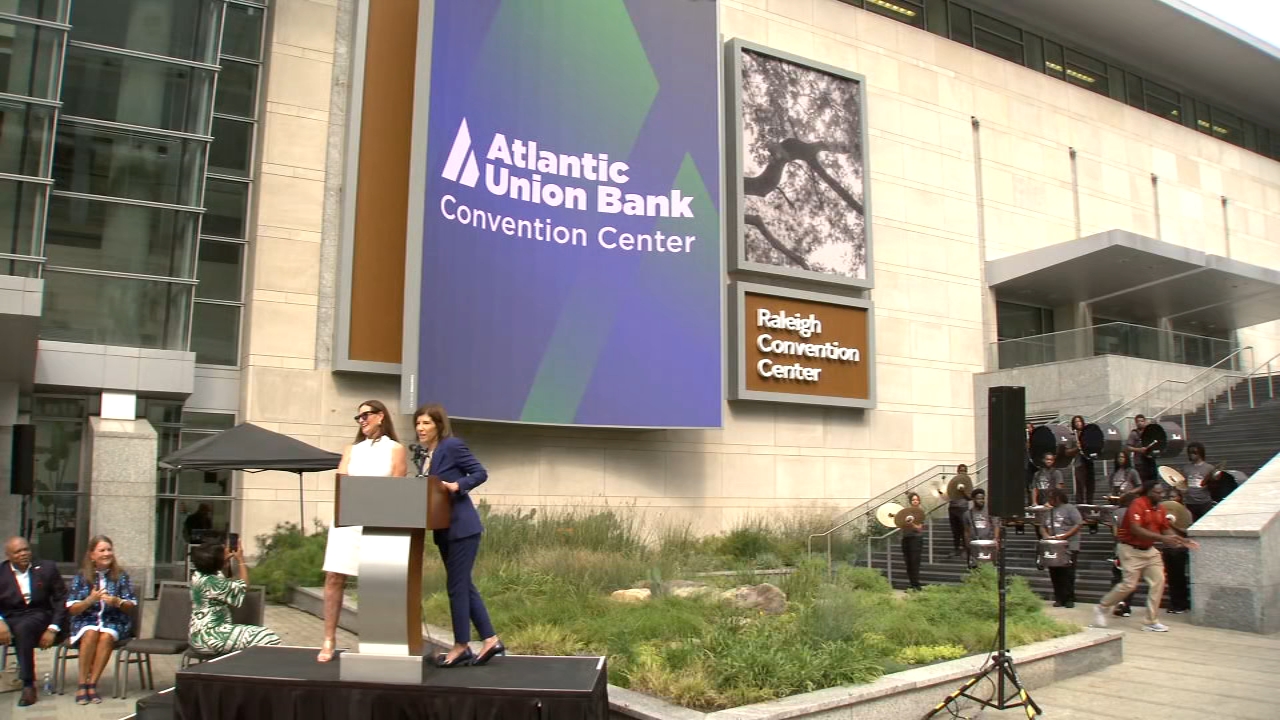FULL: Unveiling of new name for Raleigh Convention Center