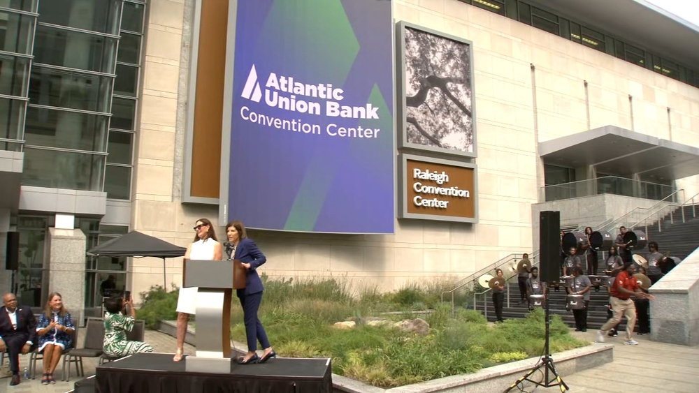 FULL: Unveiling of new name for Raleigh Convention Center