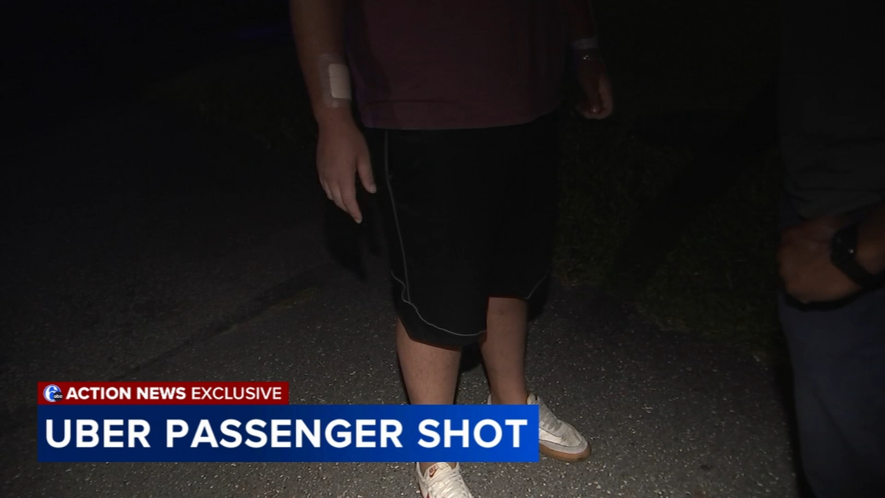 Uber driver shaken after vehicle hit by gunfire while picking up rider