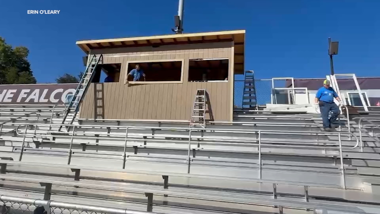 East Bay parents upset over removal of unapproved football press box