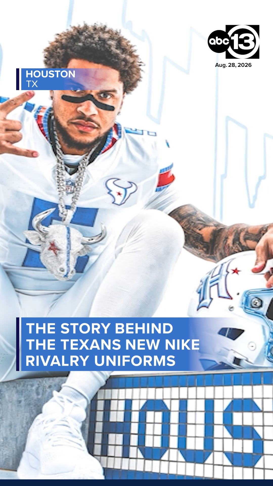 The story behind the making of the Nike Texans Rivalry jerseys