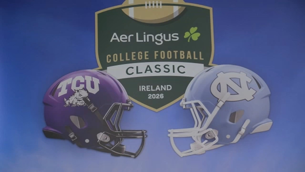 UNC football team to play season opener in Ireland