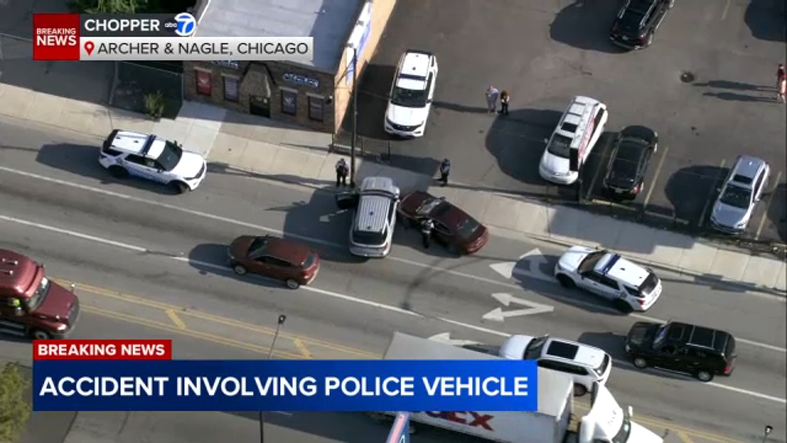Chicago police officer among 2 injured in crash on SW Side: officials