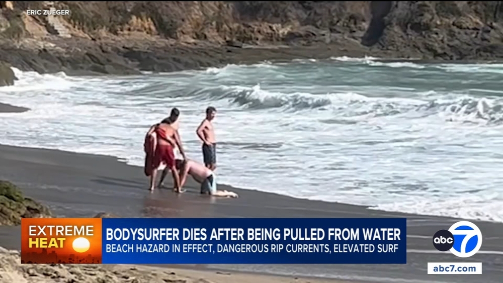 Bodysurfer dies after being found unconscious at Laguna Beach