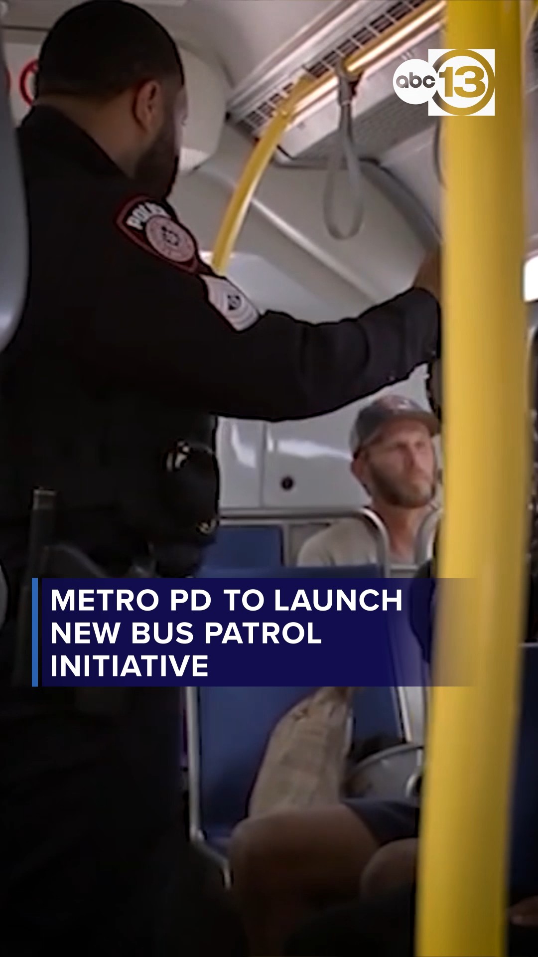 ONLY ON 13: METRO PD to launch new bus patrol initiative