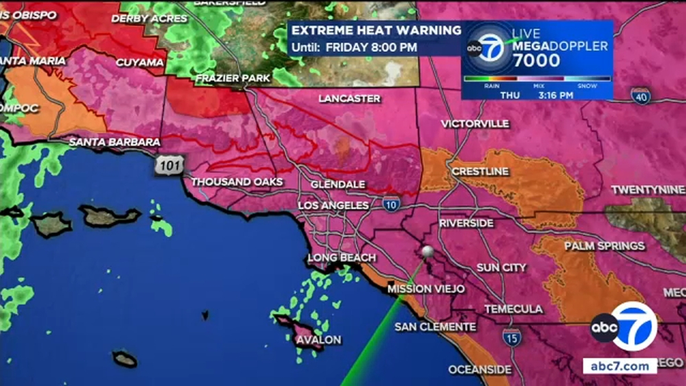 Extreme heat warning, muggy conditions remain in SoCal