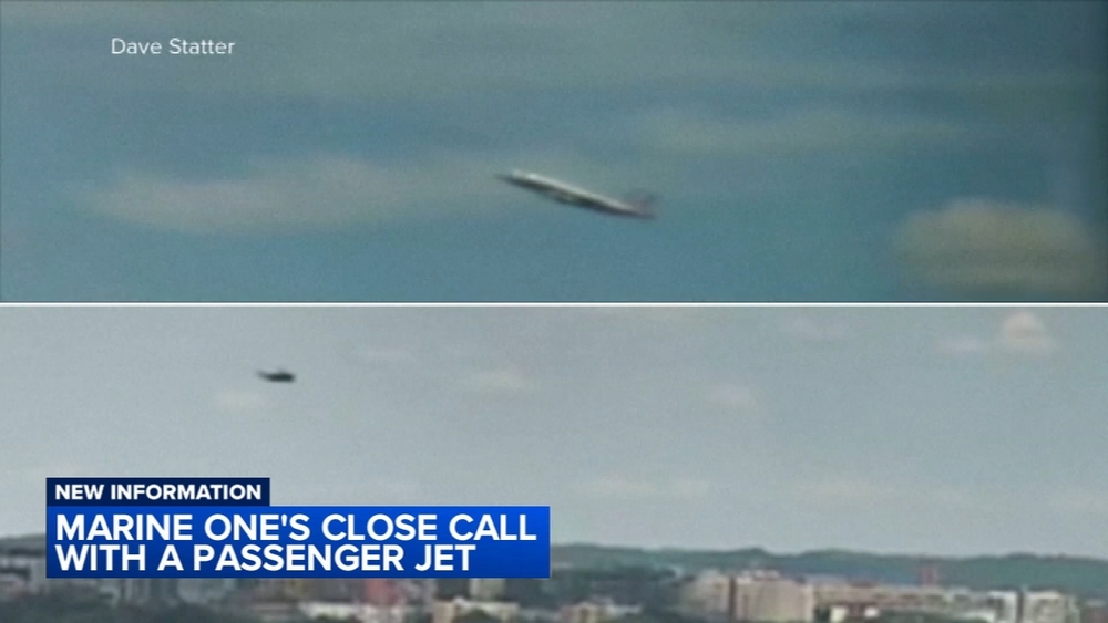 White House construction contributed to radio problems that let Trump helicopter come close to jet