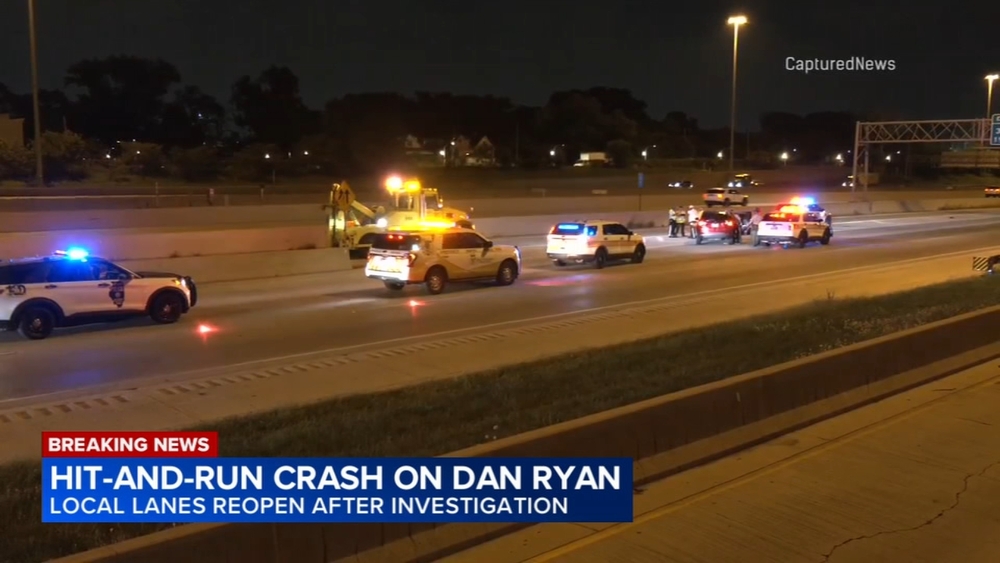 Pedestrian struck on Dan Ryan
