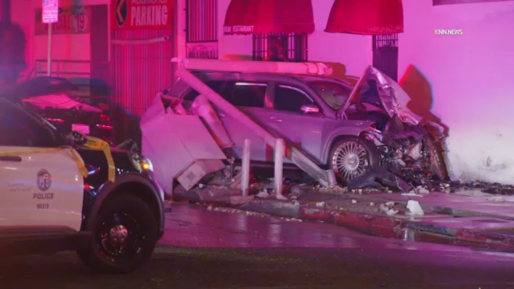 Pedestrian hit, killed by SUV in violent Koreatown crash