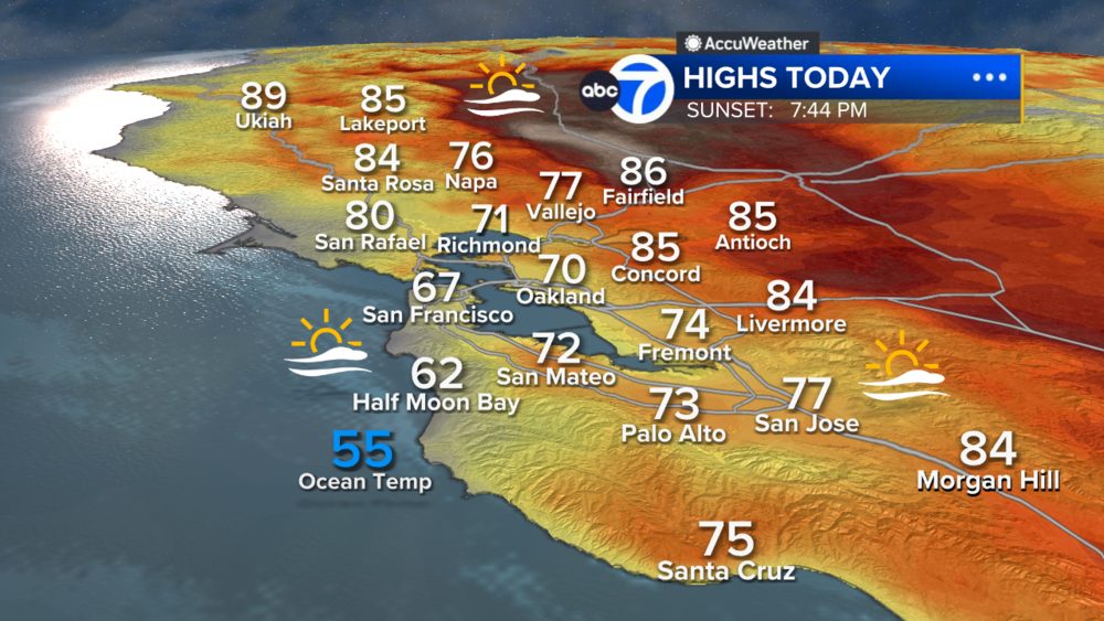 AccuWeather Forecast: Cooler with cloudy morning, sunny weekend ahead