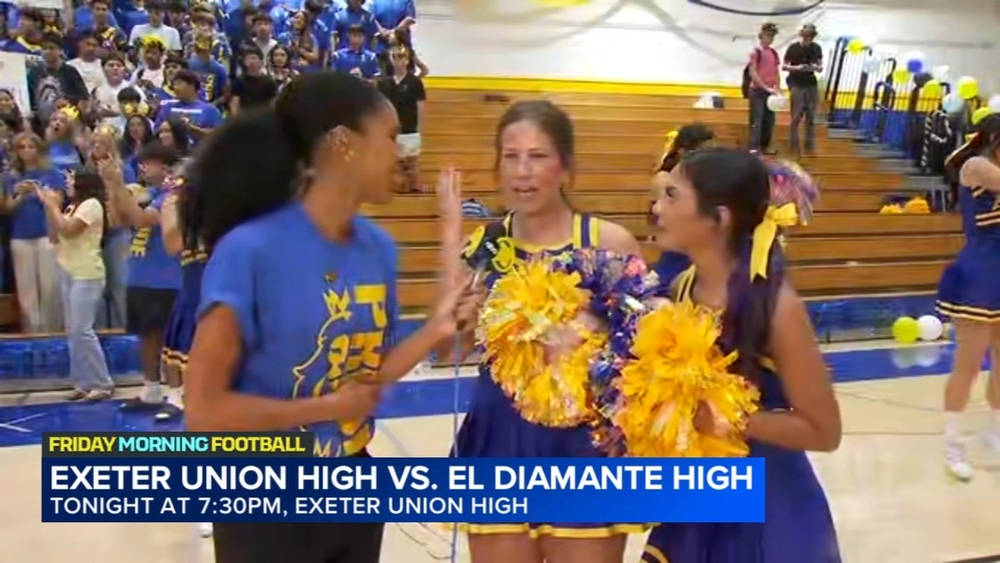 Friday Morning Football at Exeter Union High School
