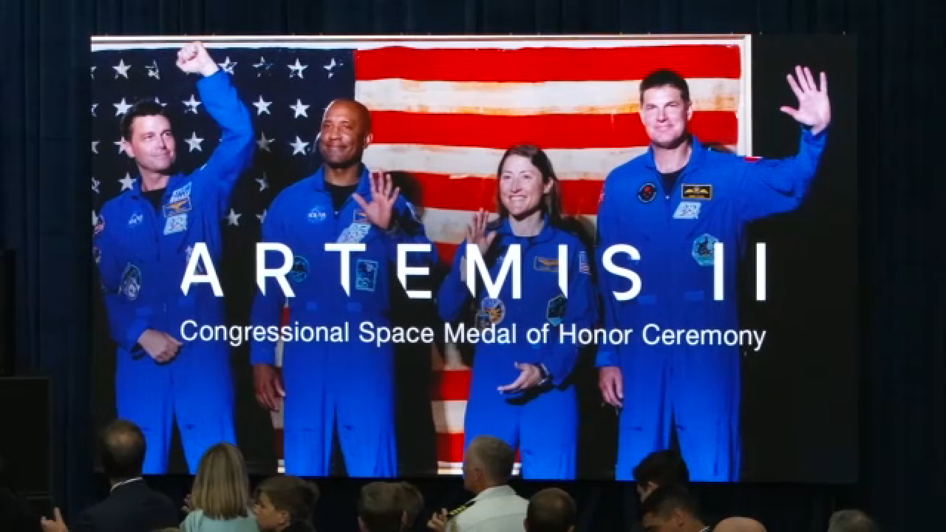 Artemis II crew to receive Congressional Space Medal of Honor