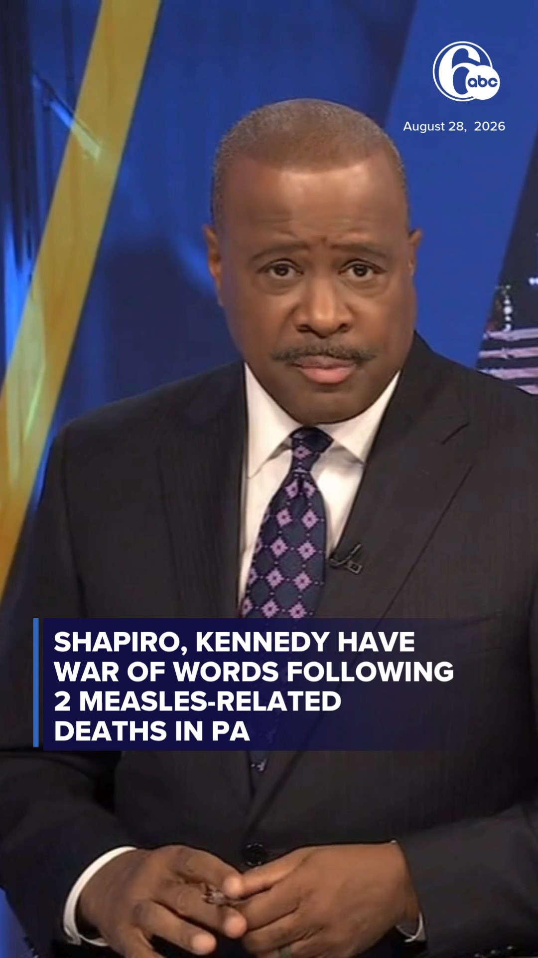 Shapiro, Kennedy have war of words following measles-related deaths