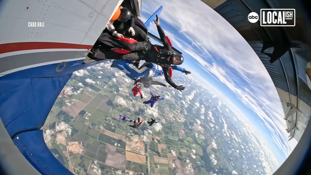 Skydivers Over Sixty soar into the record books