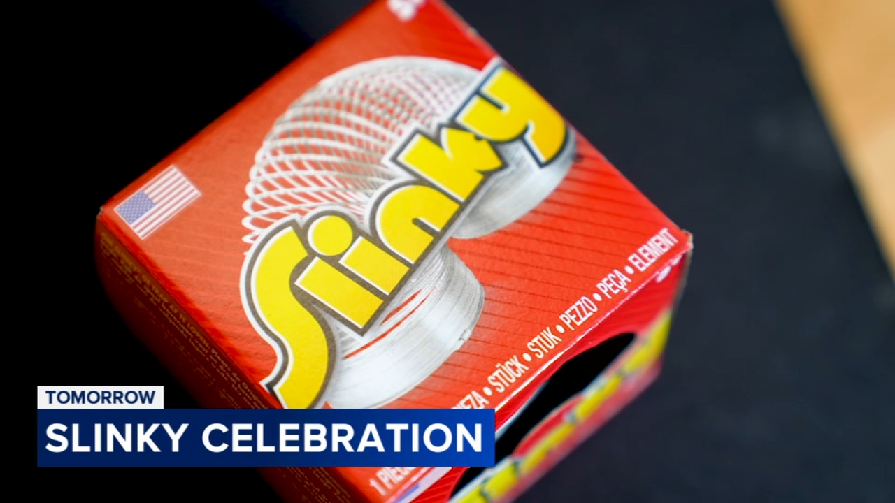 Philadelphia celebrates the Slinky, a Pennsylvania invention that became a cultural icon