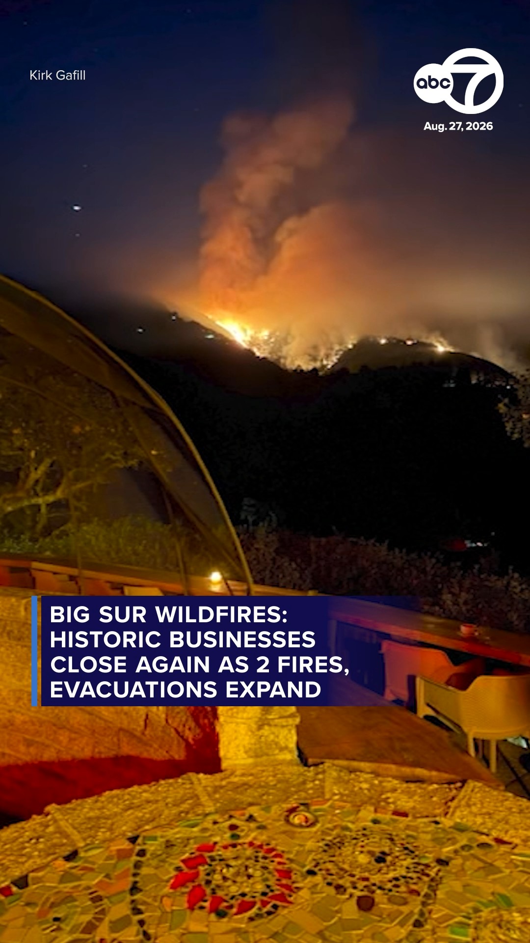 Historic businesses close again as 2 fires, evacuations expand