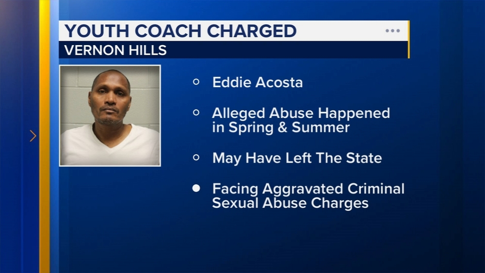 Coach wanted for child sex abuse may have left state: suburban police