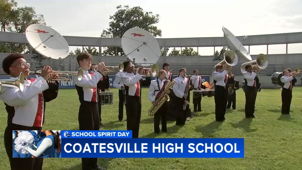Coatesville Area Senior High School marching band prepares for season debut