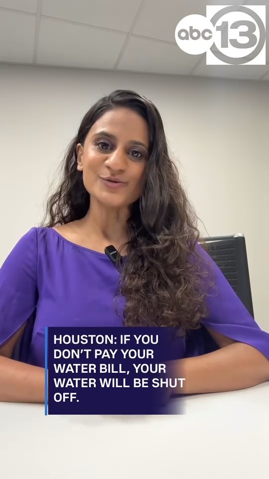 Houston: If you don't pay your water bill, your water will be shut off