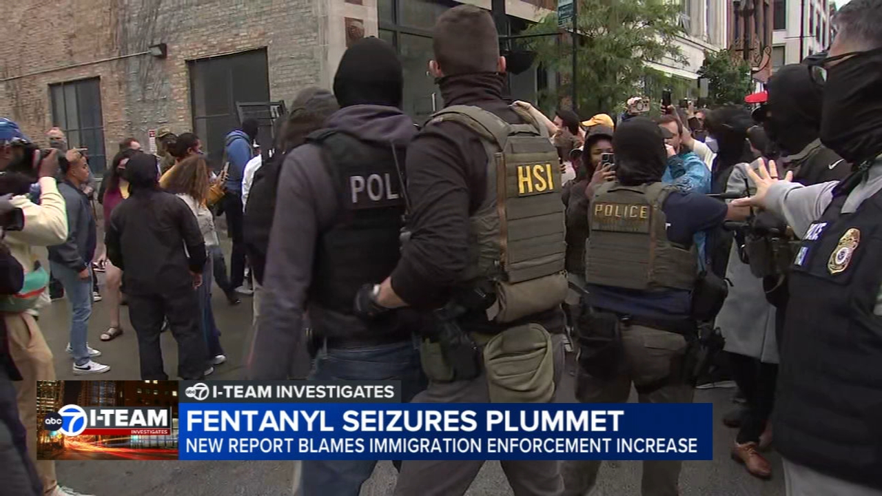 Fentanyl investigations decline as immigration enforcement increases