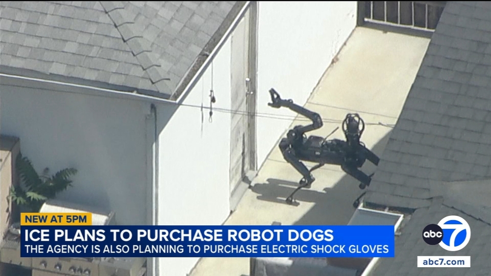 ICE plans to purchase robot dogs