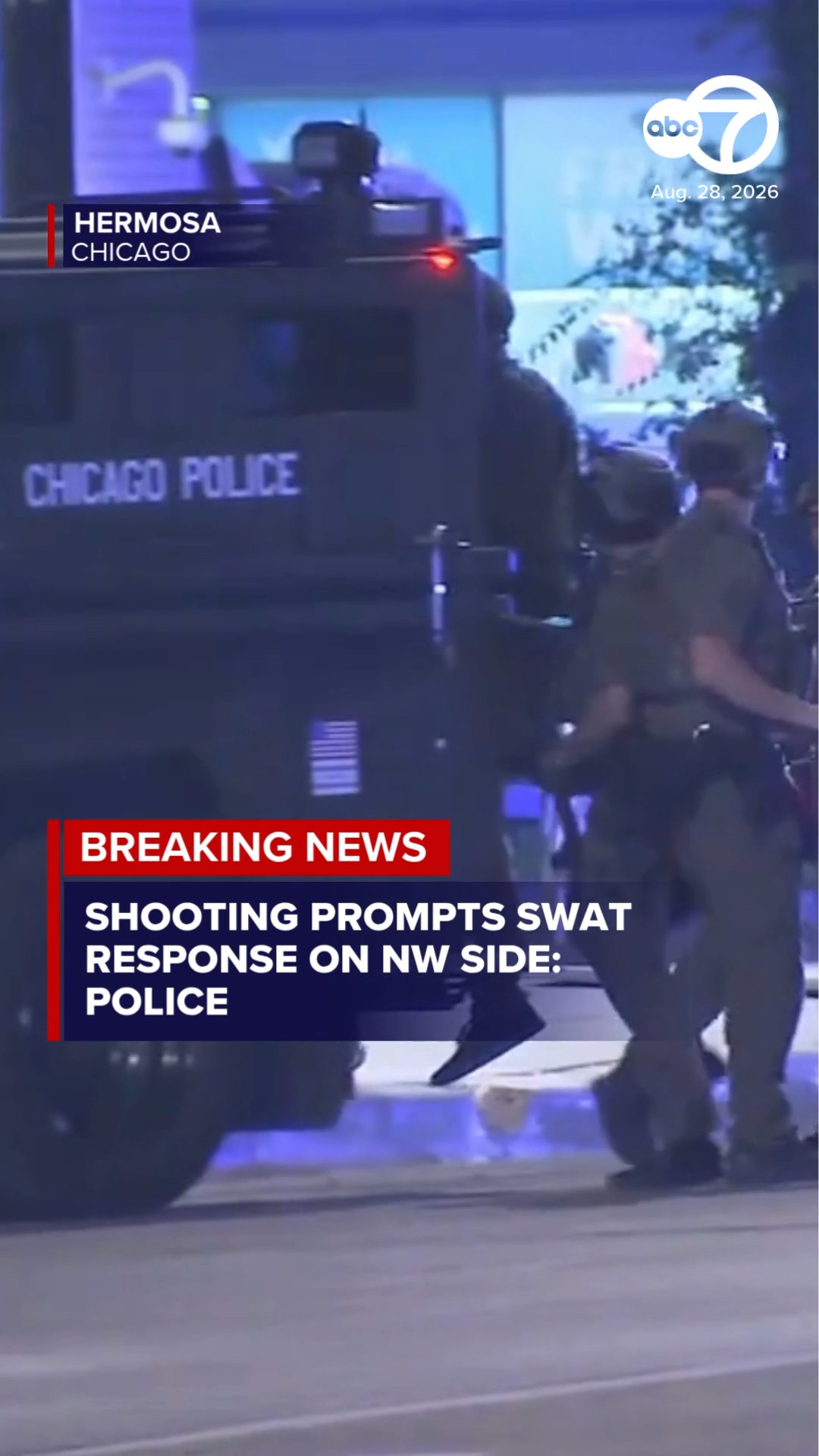 Shooting prompts SWAT response on NW Side: CPD