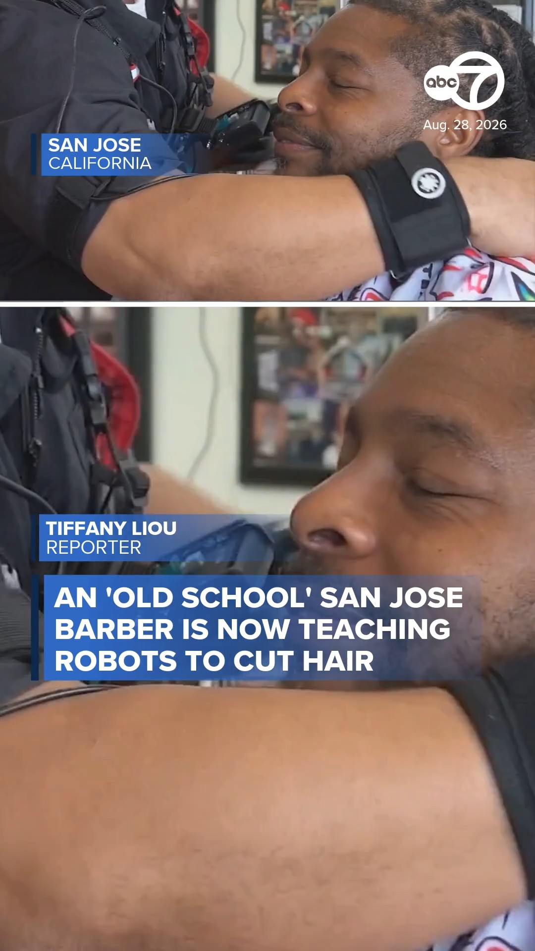 Here's why an 'old school' SJ barber is teaching robots to cut hair