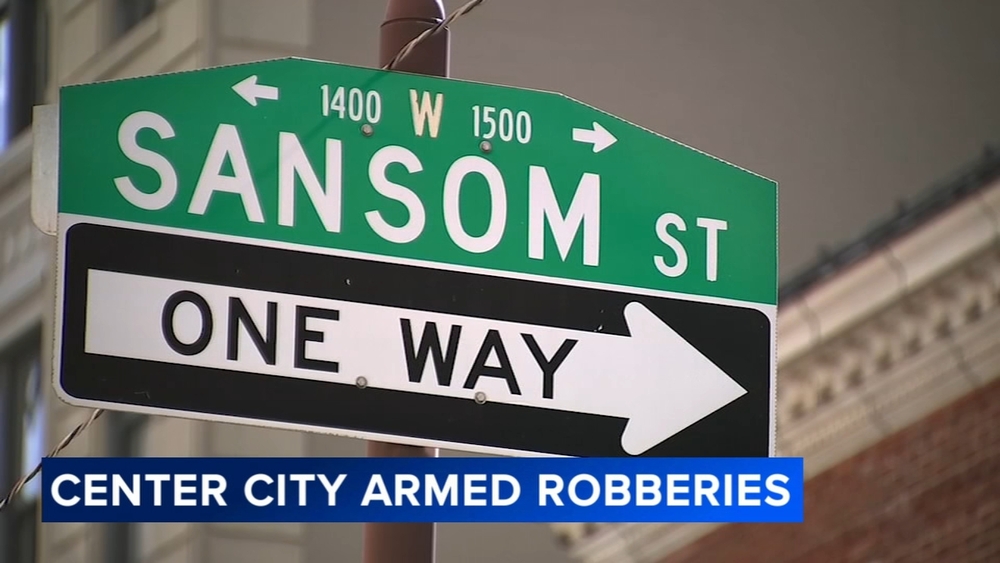 2nd Center City Philadelphia robbery involving AR 15 style rifle under investigation