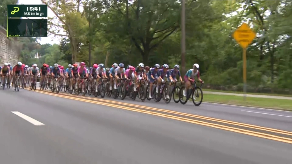 Womens' race officially begins at Philadelphia Cycling Classic