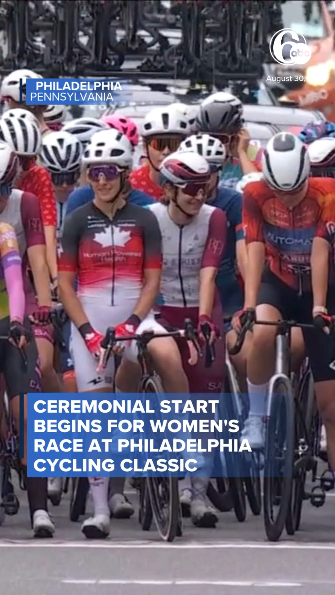 Ceremonial start begins at Philadelphia Cycling Classic