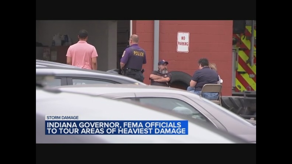 Governor, FEMA officials to tour storm damage in NW Ind.